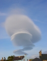 Lenticular cloud, Cork Ireland